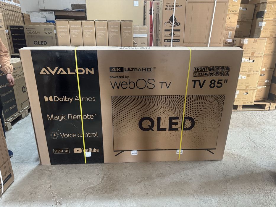 Телевизор Авалон 32-85 дйум 4к ultraHD WeboS