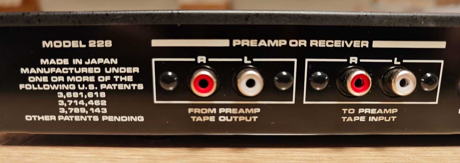 DBX 228 Dynamic Range Expander/Tape Noise Reduction System