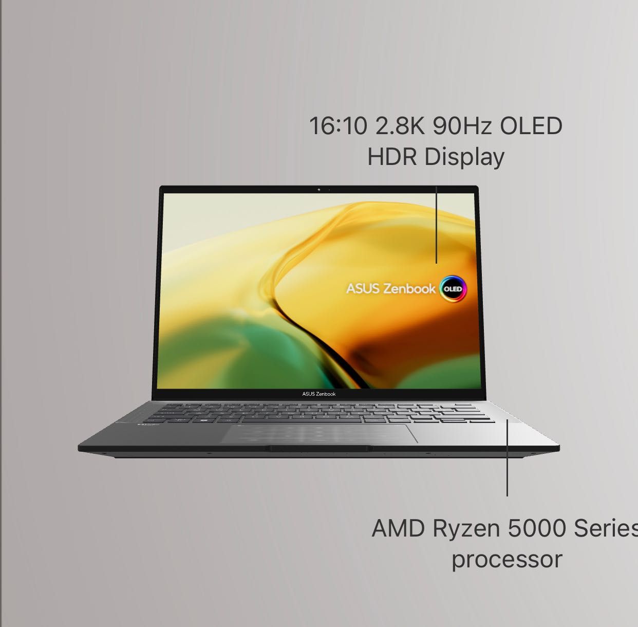 Ноутбук/планшет Asus Zenbook 14 OLED (UM3402); 1 Тб; сенсорный экран