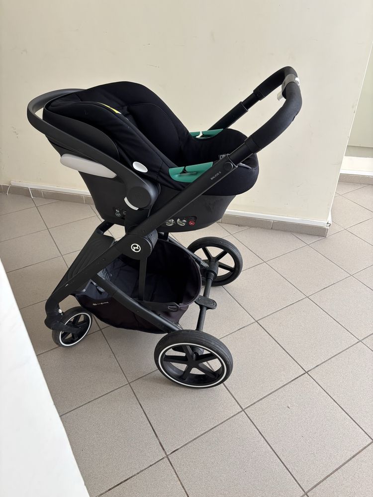 Бебешка количка Cybex Balios S Lux 3в1 черна