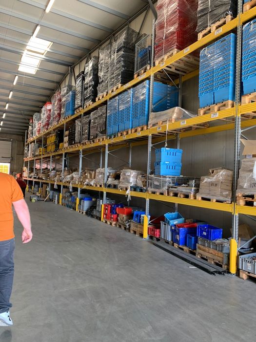 Rafturi metalice depozitare Euro paleti