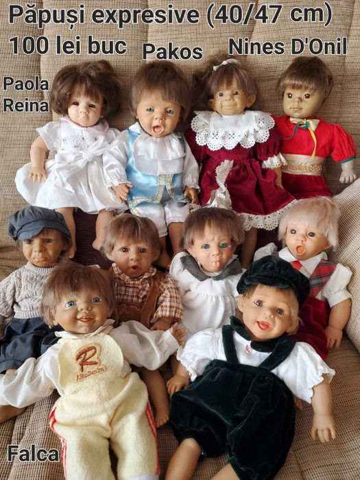 Păpuși expresive,haioase