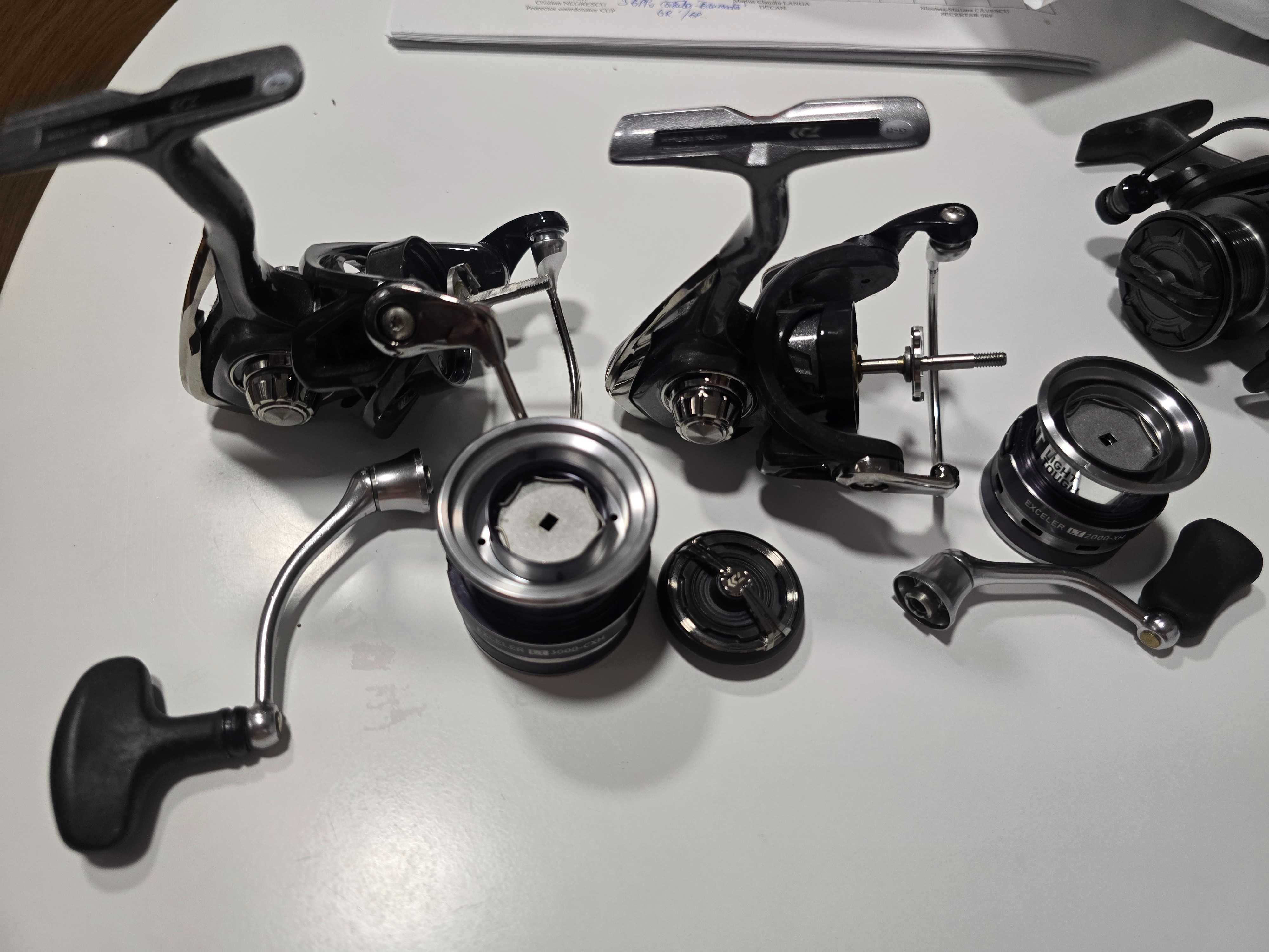Mulinete de spinning daiwa exceler LT 2000/3000 x-h/ cxh, wxm500/2000