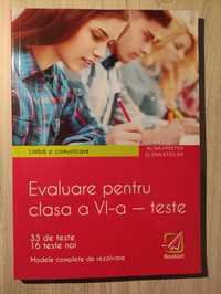 Evaluare clasa a VI-a, limba romana - limba engleza, ed. Booklet