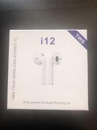 Безжични слушалки тип Airpods i12