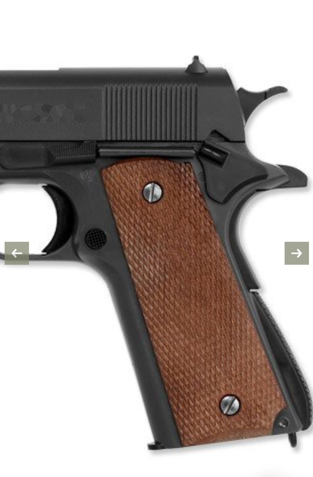 Suruburi maner 1911 Colt, Browning, Hi Capa