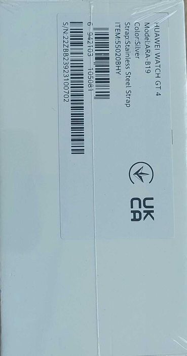 HUAWEI WATCH GT4 Silver stainless steel strap -запечатана кутия
