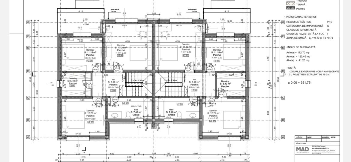 Casa tip duplex Cascadei