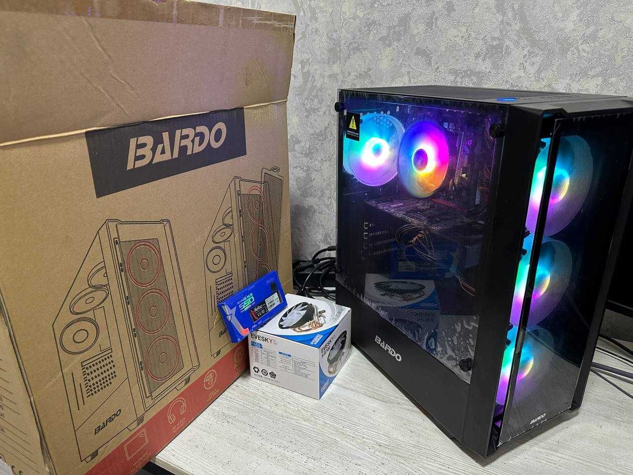 Игровой кейс / RX 570 4gb / DDR4 16gb / 10 ядер 20 потоков