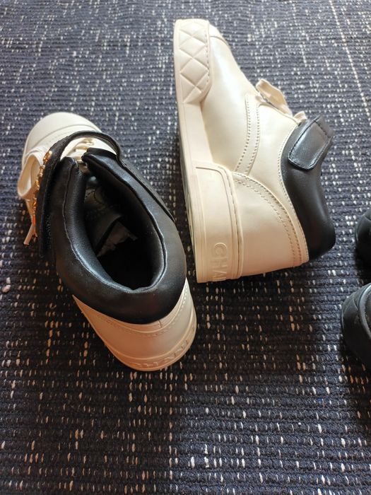 Chanel кецове ест.кожа