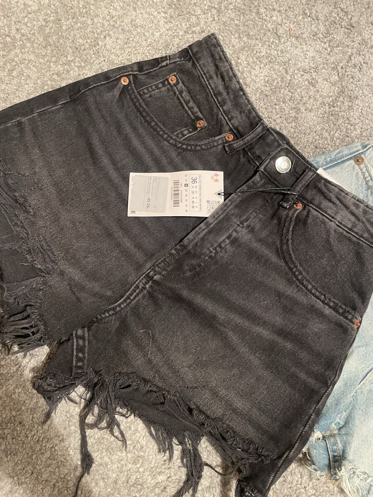 Дънкови къси панталонки Zara
