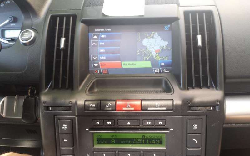 2018гд. Навигационен диск Land Rover Range Rove FREELANDER 2 Навигация