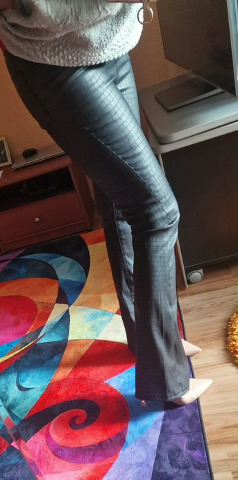 Pantaloni de piele, Pimkie,  Flared