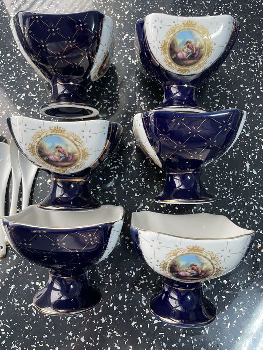 Set serviciu desert portelan