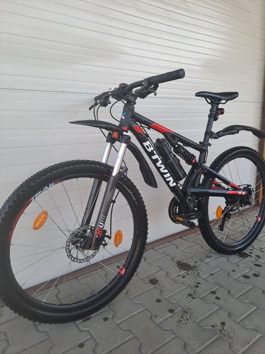 Bicicletă Rockrider 520 S full suspension