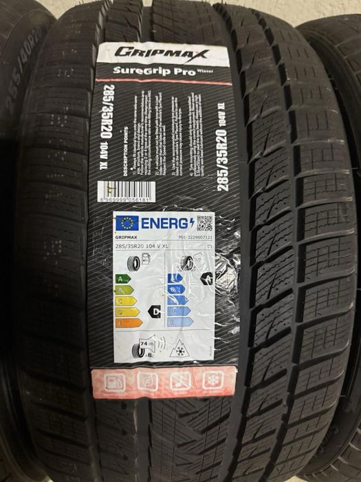 Чисто нови Зимни гуми GRIPMAX 285/35/20 255/40/20