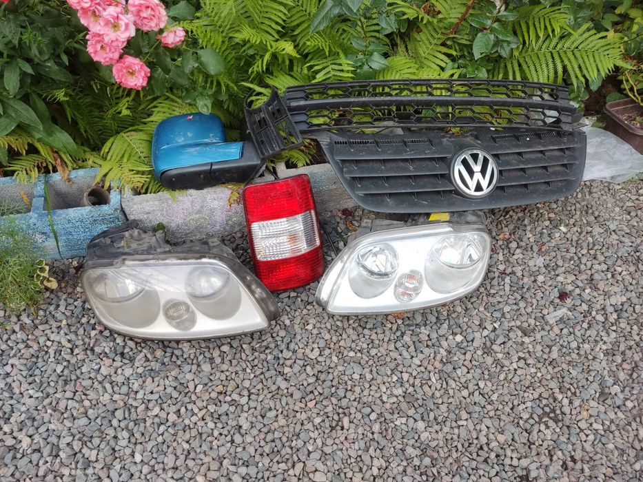 Volkswagen Caddy, фары, зеркала