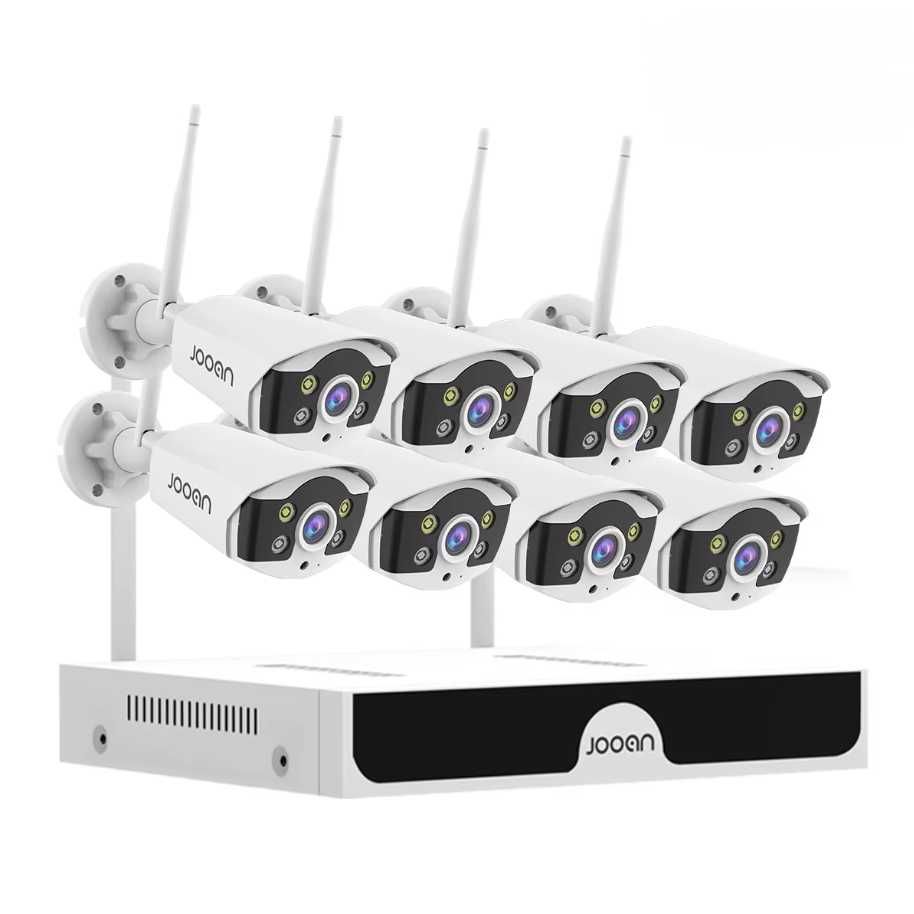 Професионален Комплект 4 WIFI камери за видеонаблюдение с NVR