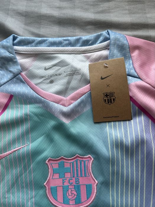 tricou barcelona albastru limited edition
