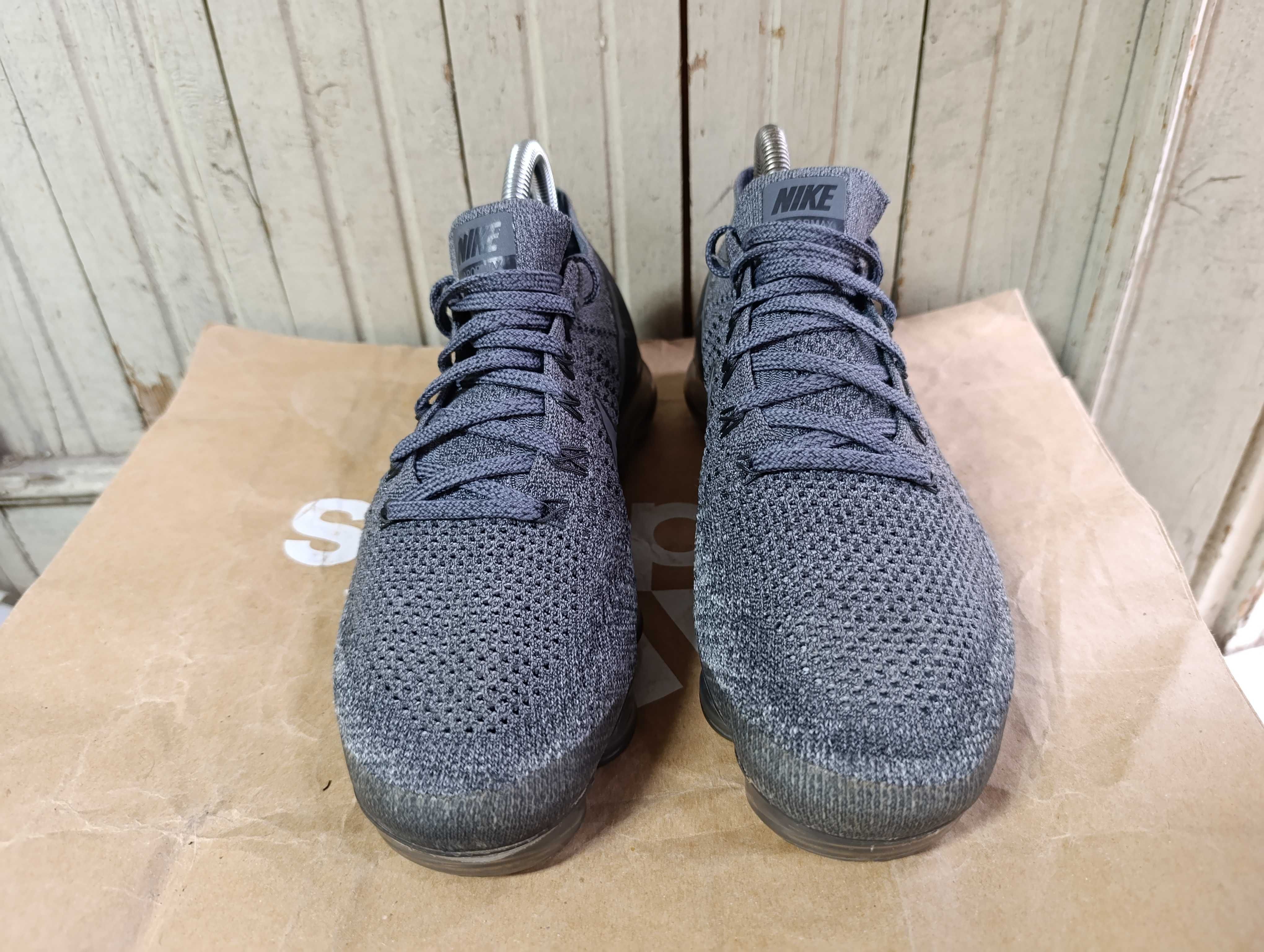 Nike Air VaporMax Flyknit Cool Grey''оригинални маратонки 40 номер