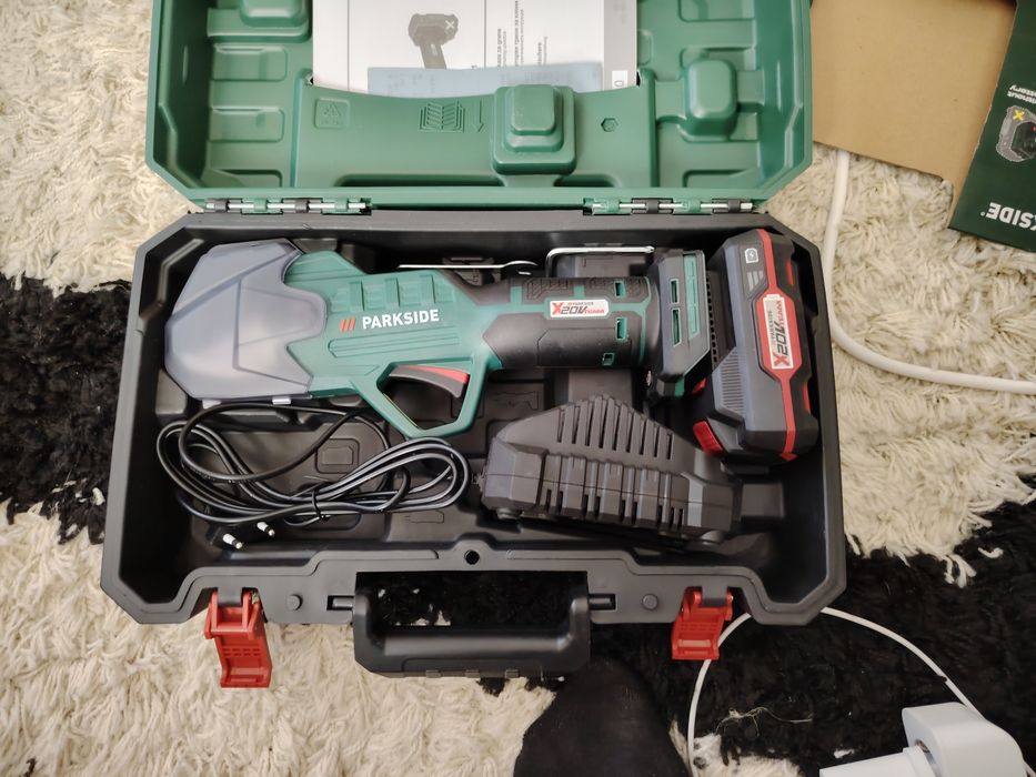 Foarfecă crengi cu acumulator 20 v parkside