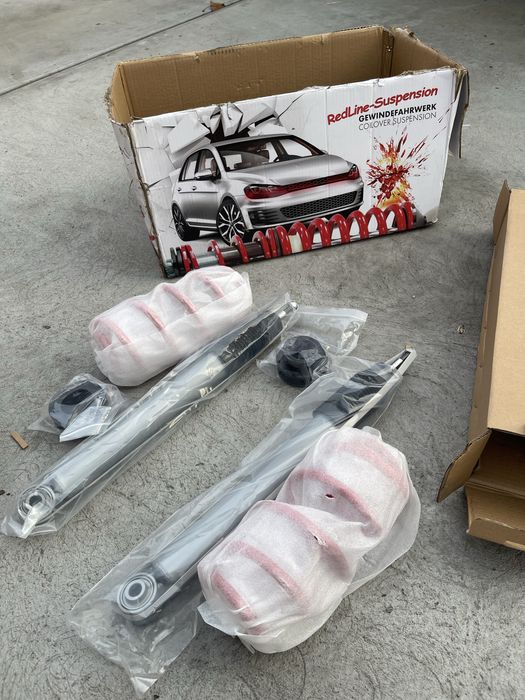 Suspensie sport spate RedLine – reglabilă – Golf 5/6, A3, Leon