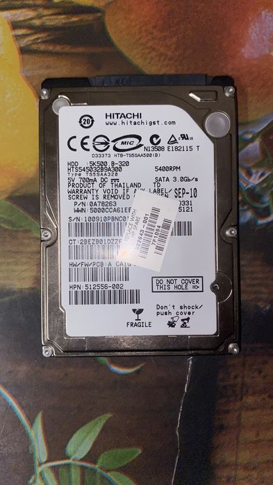 Жесткий диск 297гб