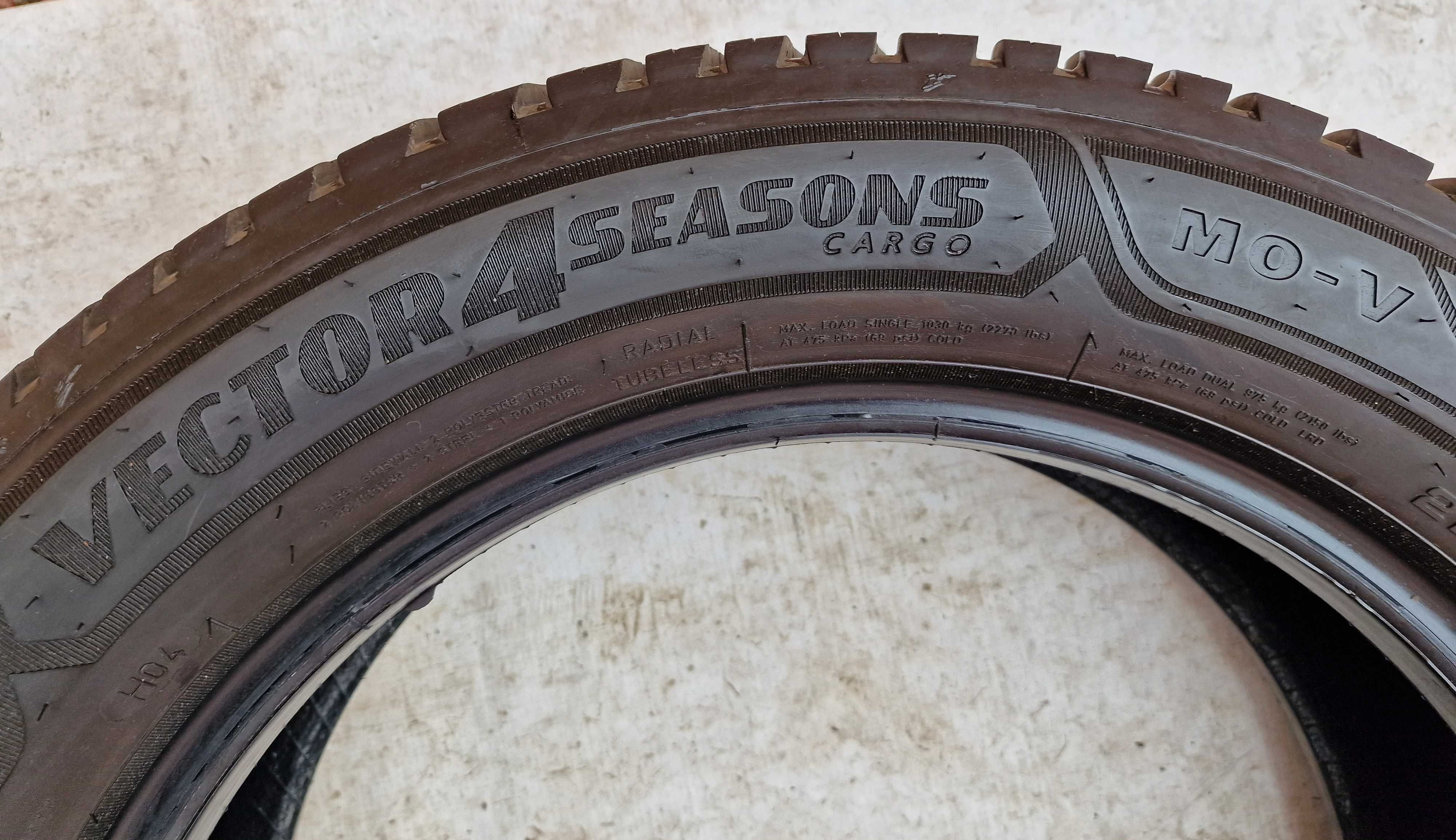 Anvelope 225/55/17C 2023 all season M+S GOODYEAR Vector 4Seasons Cargo