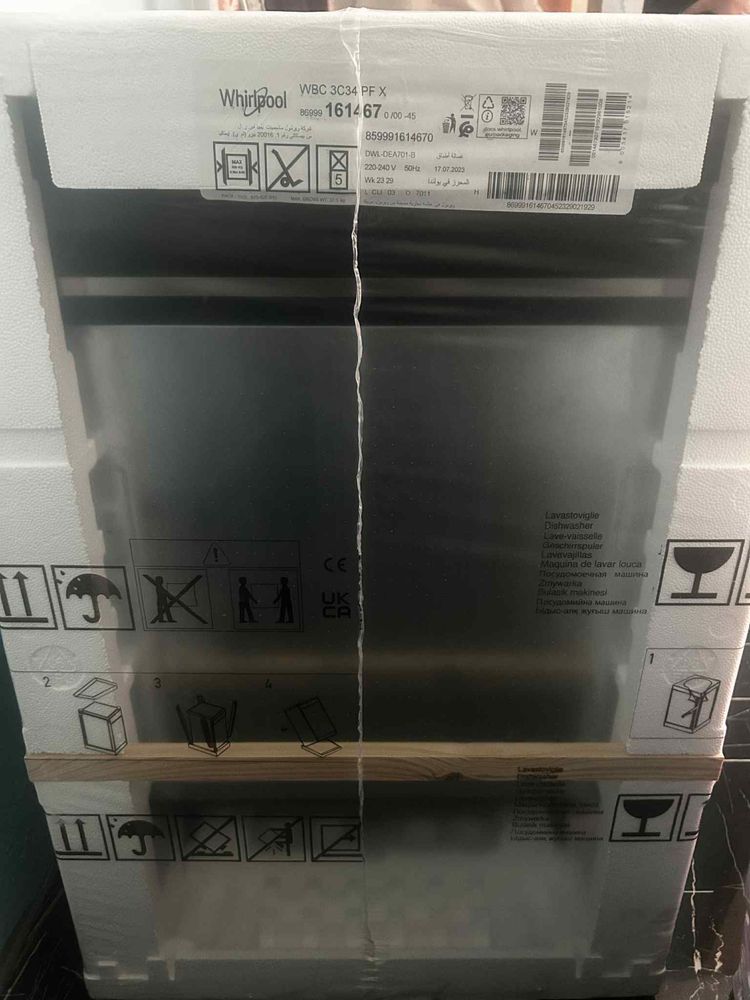 Миялна машина Whirlpool WBC 3C34 PF X – НОВА, неразопакована