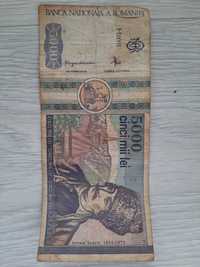 Vand bancnota de 5000 lei