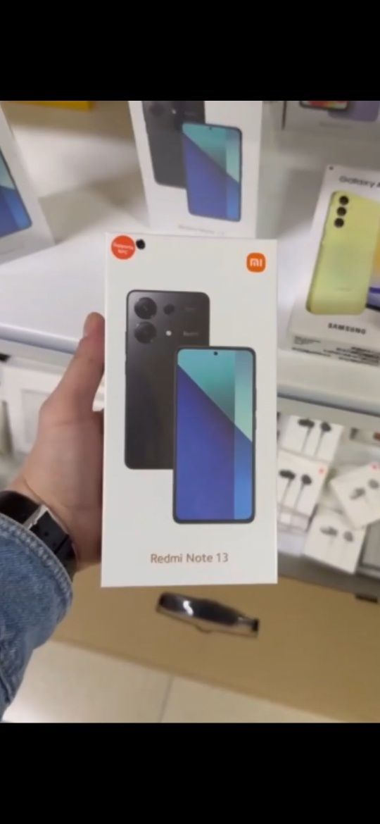 Xiaomi Redmi Note 13 Midnight Black, 36 месеца гаранция