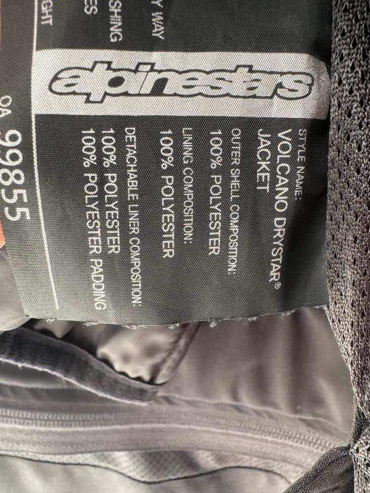 Мото яке Alpinestars Volcano Drystar Jacket 2XL