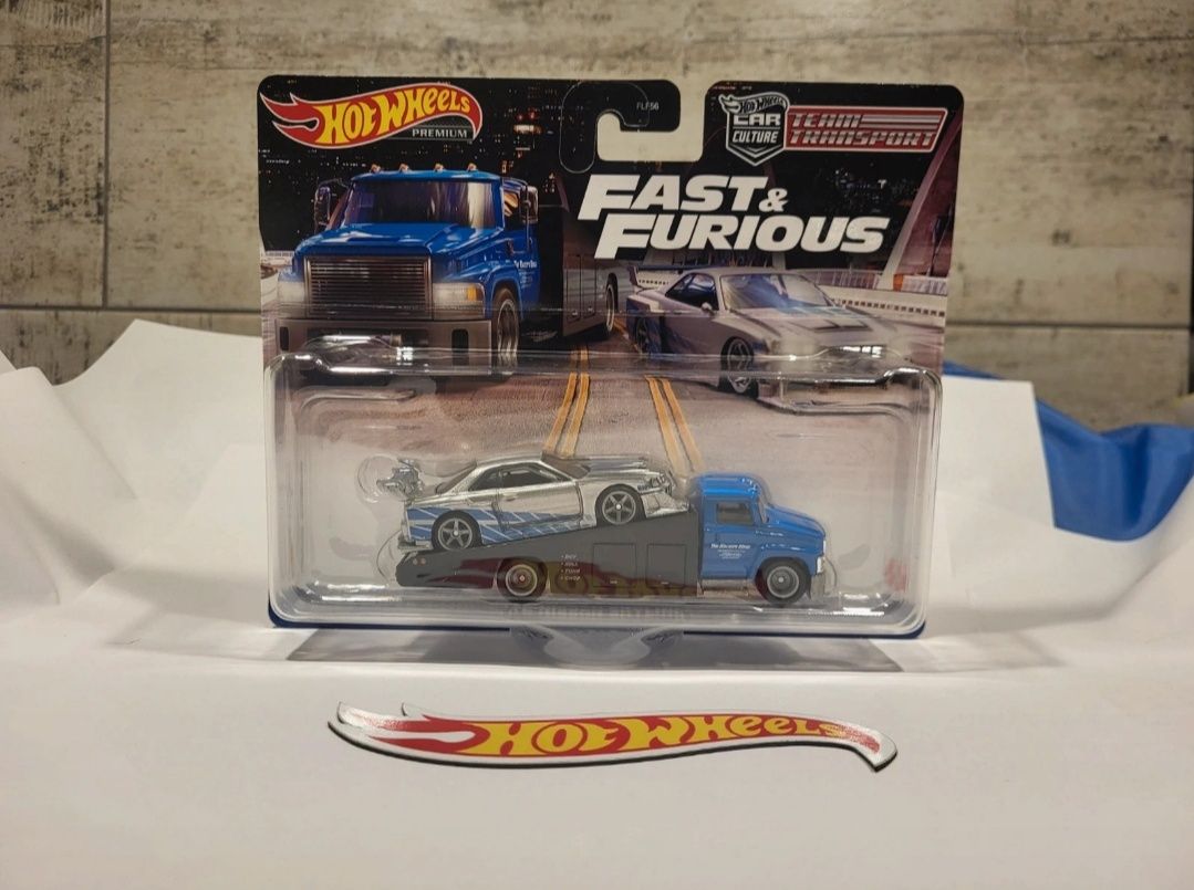 Hot Wheels Premium Team Transport Nissan Skyline R34 Fast & Furious