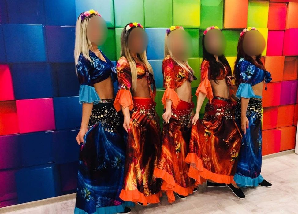 Costum adult grecesc țigănesc marinaresc dama Trupa Dans