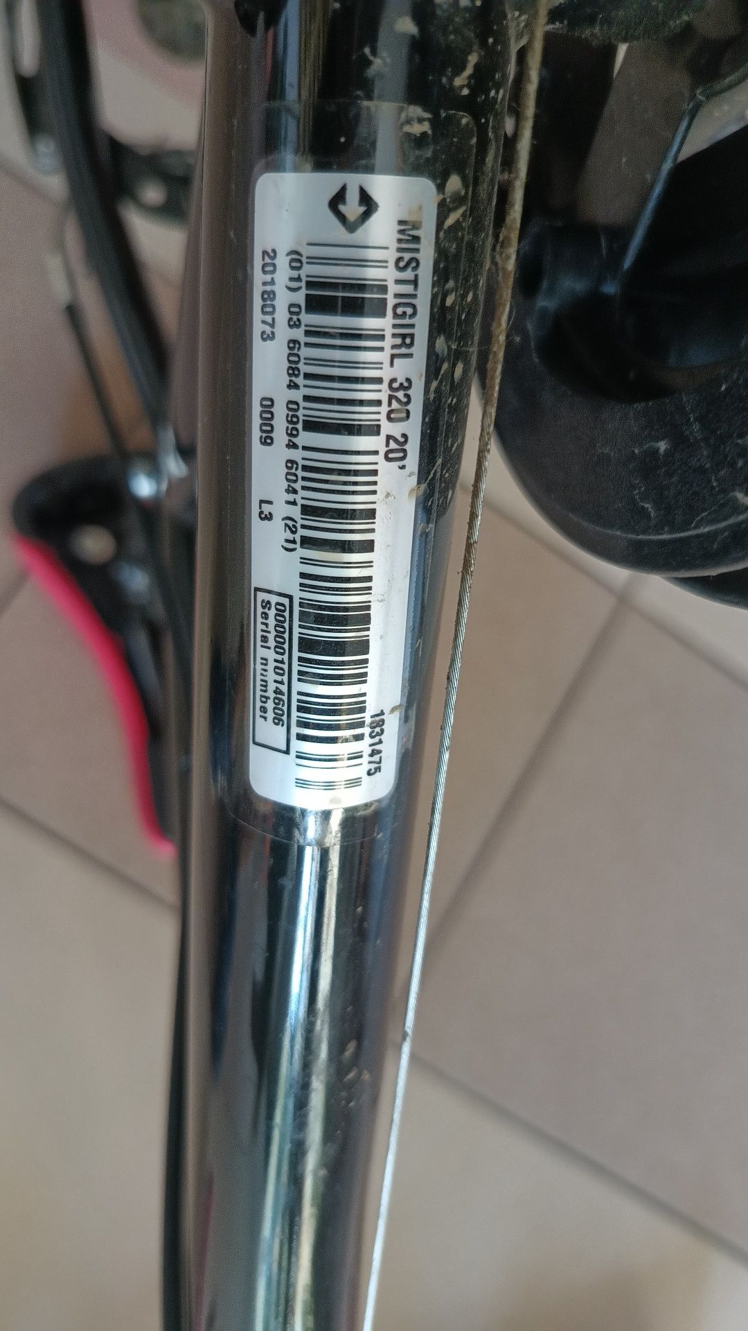 Bicicleta fetiță Misti Girl 320 20,