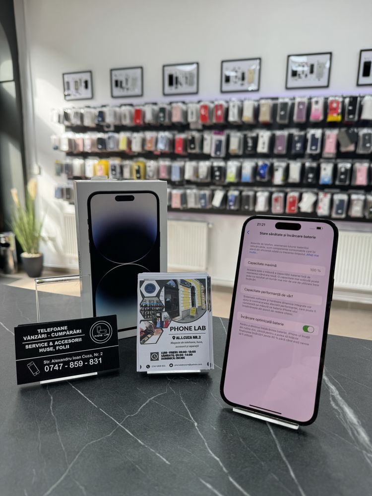 iPhone 14 Pro Max | 256 Gb | Baterie 100% | Garantie 1 An