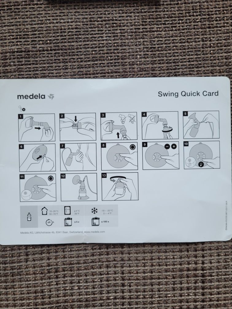 Medela swing single electric breast pump