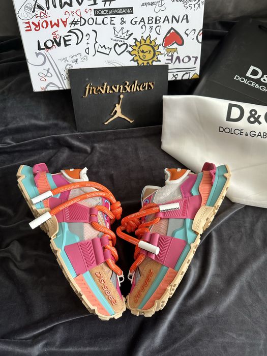 Dolce Gabbana Space Chunky Sole Multicolor (size 38)