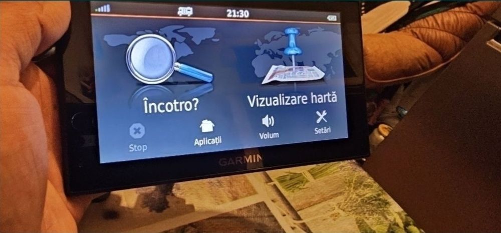 GPS auto,marca Garmin seria 660LMT-D Camper pentru Rulota si transit
