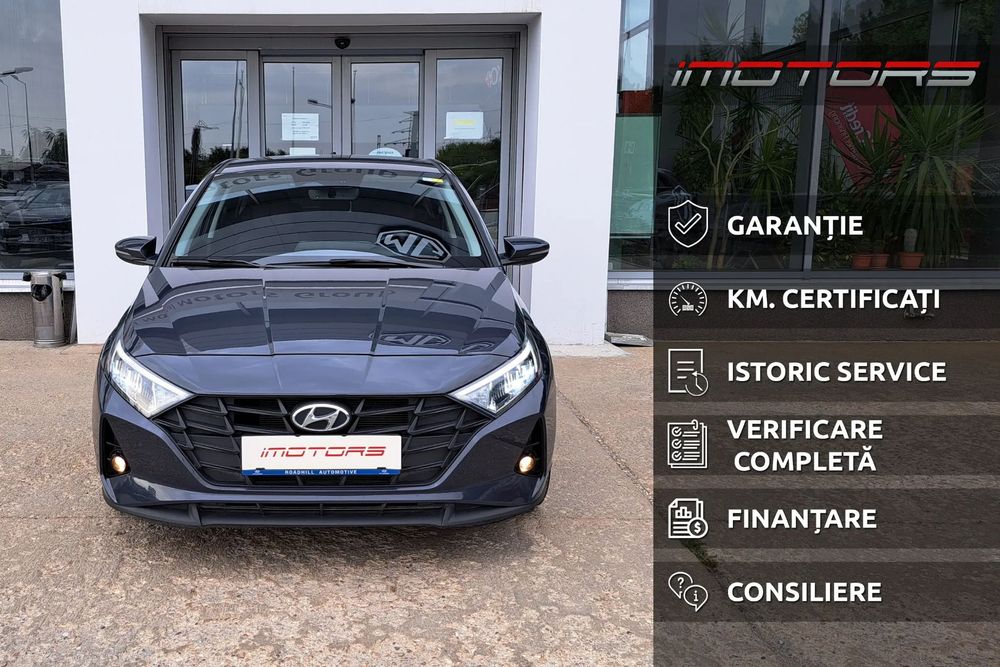 Hyundai i20 Hyundai i20 1.2 L 84CP Led Line,Cutie manuala 5.1 trepte, EURO 6B