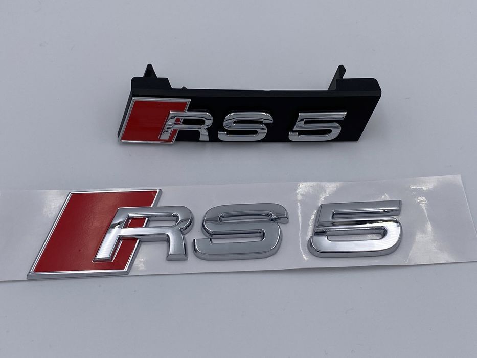 Set Embleme Audi RS5 crom