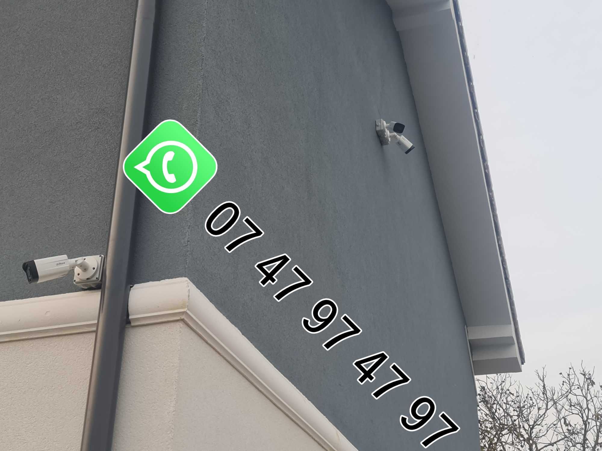 4 8 camere supraveghere video Dahua montaj instalare Borsa Moisei