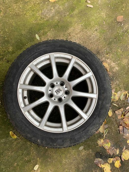 jante roti complete 205 55 16R michelin alpin5