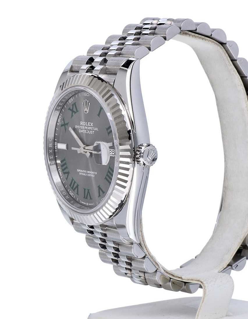 Rolex Datejust-Wimbledon-Luxury & Automatic Silver 41 mm Edition