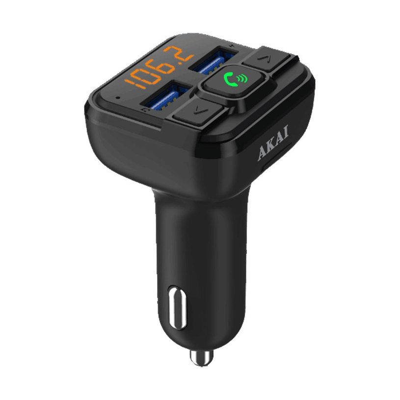 FM трансмитер AKAI FMT-20BT USB / Bluetooth – за кола