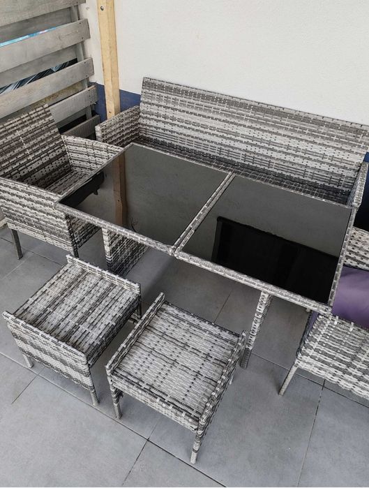 Set ratan pentru terasa