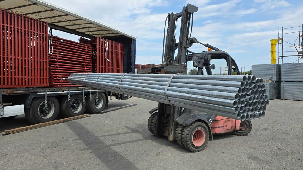 Teava zincata schela, teava montaj schela