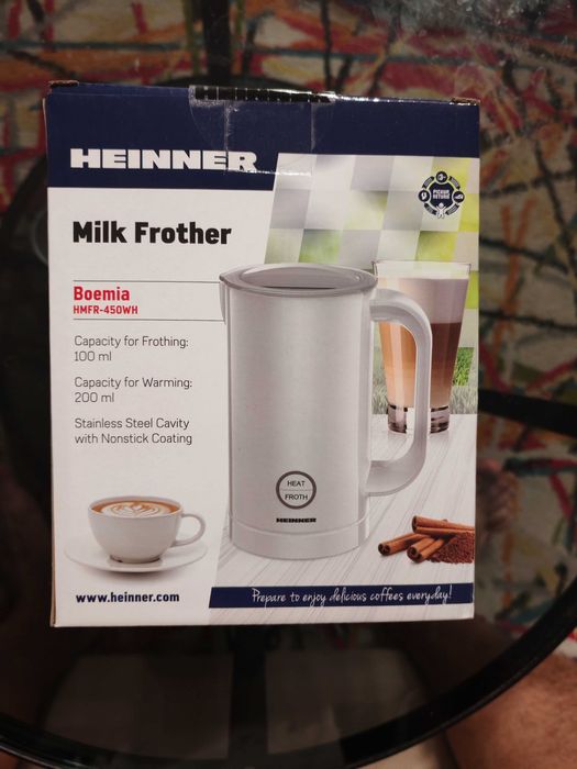Aparat spumare lapte Heinner nou sigilat