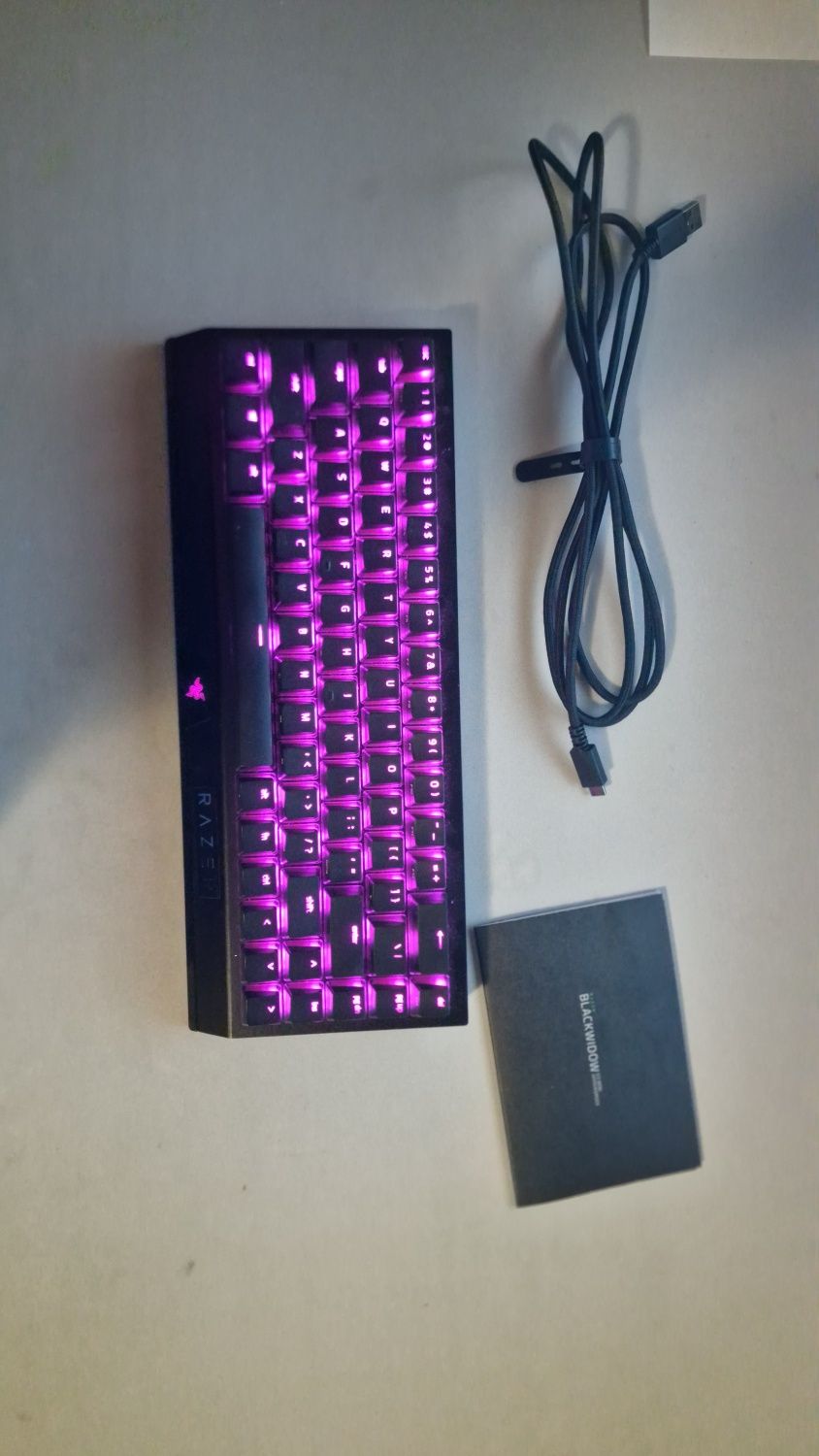 Гейминг клавиатура Razer blackwidow v3 mini hyperspeed