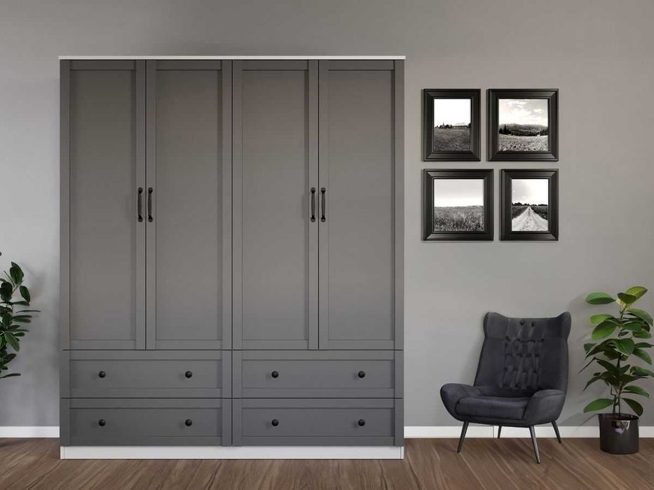 Set Mobila Dormitor Grafit C12 - Transport Gratuit in 4-10 zile